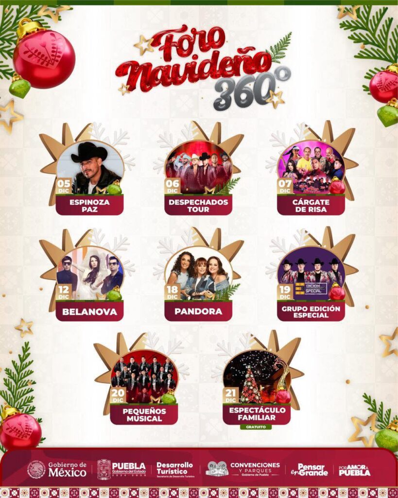 Foro Navideño 360 Puebla 2025