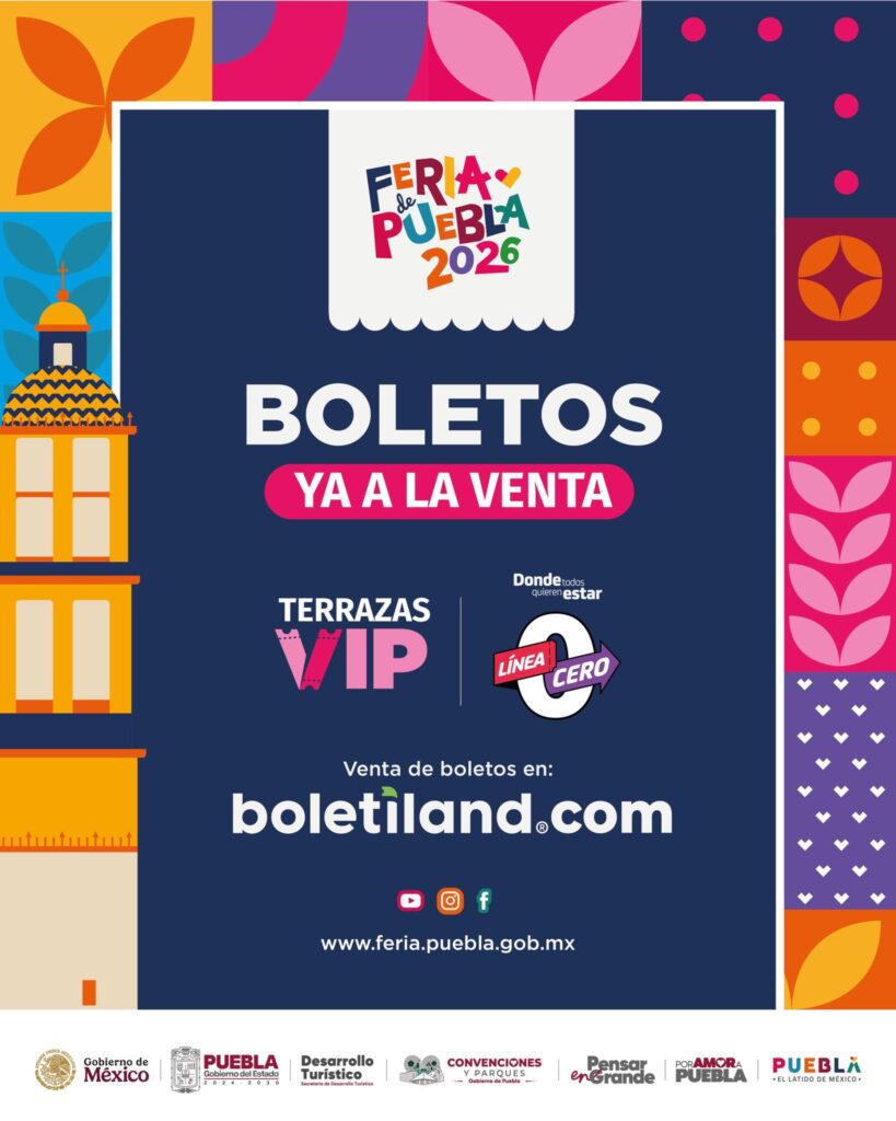 boletos vip feria puebla 2026